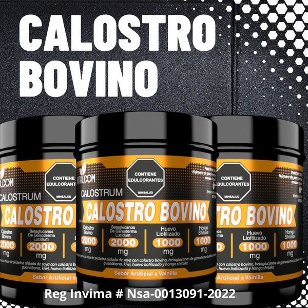 Impulsa tu Bienestar con Calostro Bovino en Polvo 500g